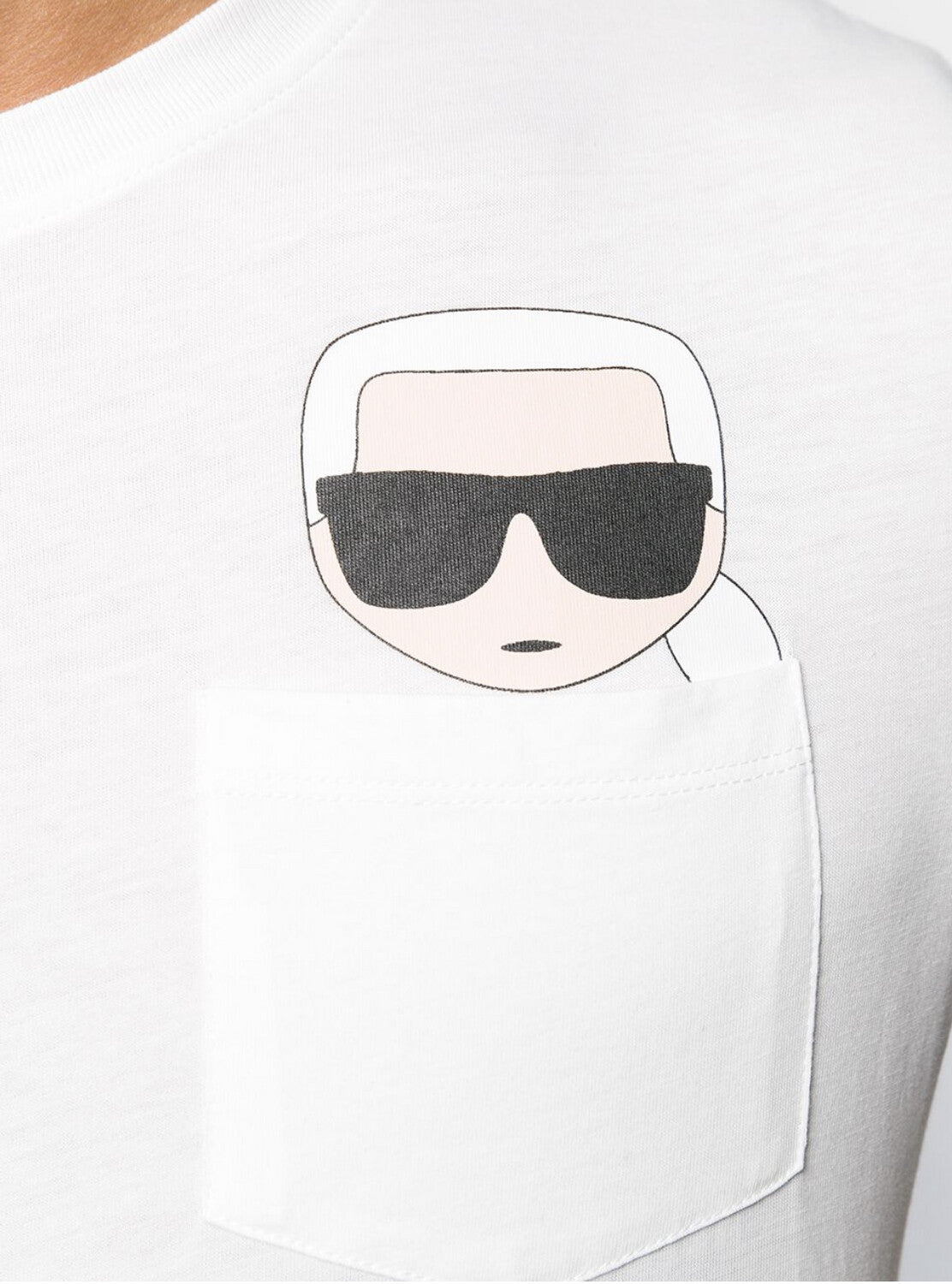 Karl Lagerfeld K/Ikonik print T-Shirt