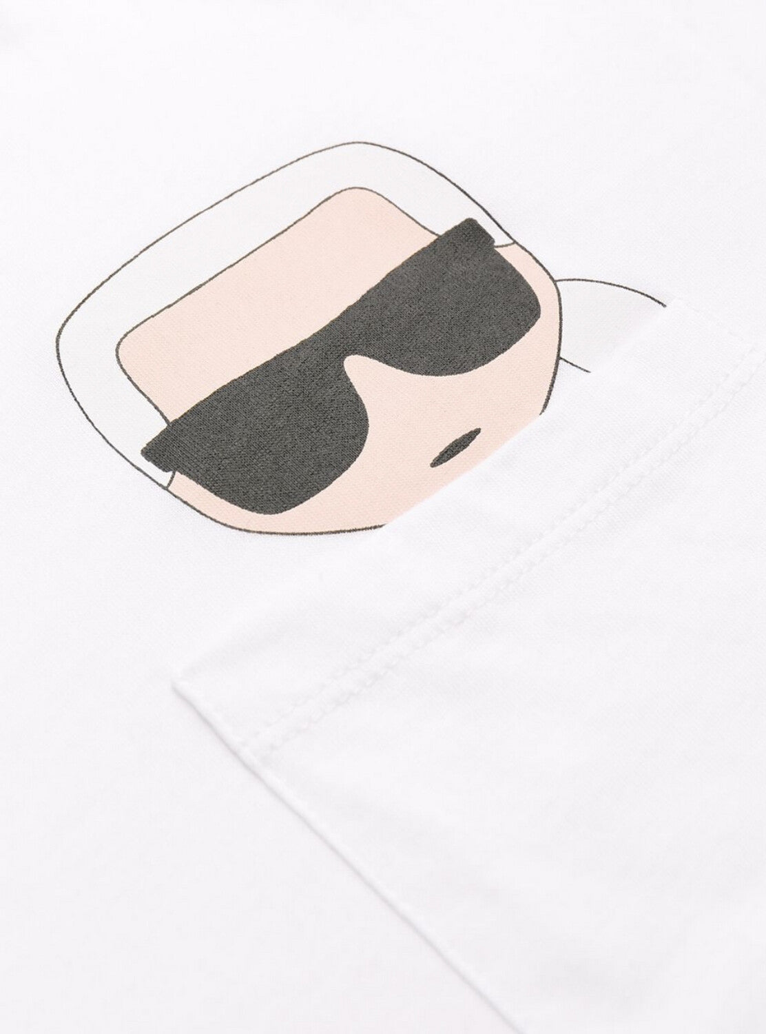 Karl Lagerfeld K/Ikonik print T-Shirt