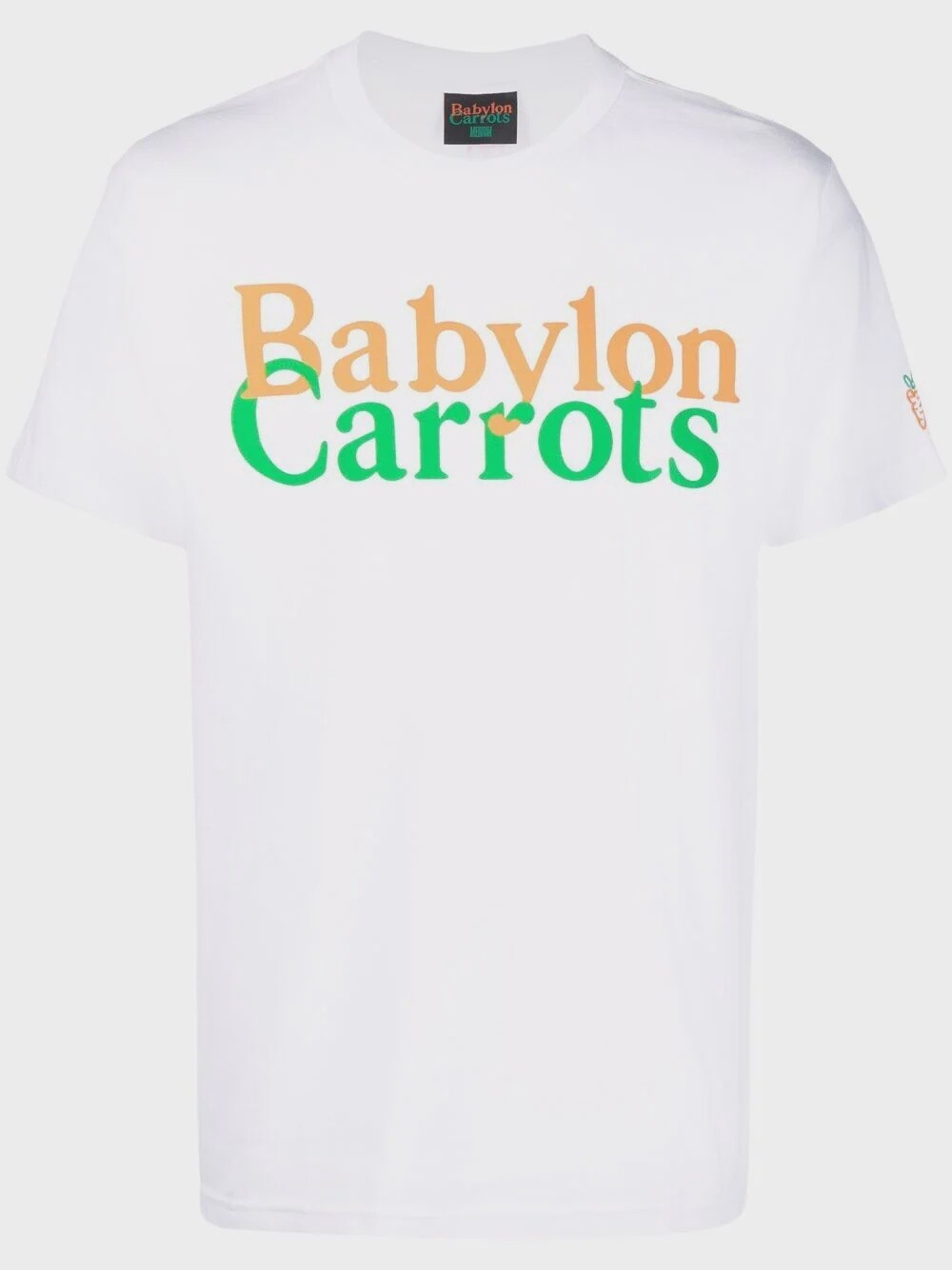 Carrots x Babylon stacked logo T-shirt