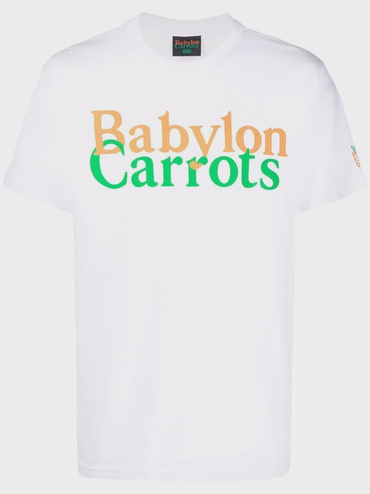 Carrots x Babylon stacked logo T-shirt