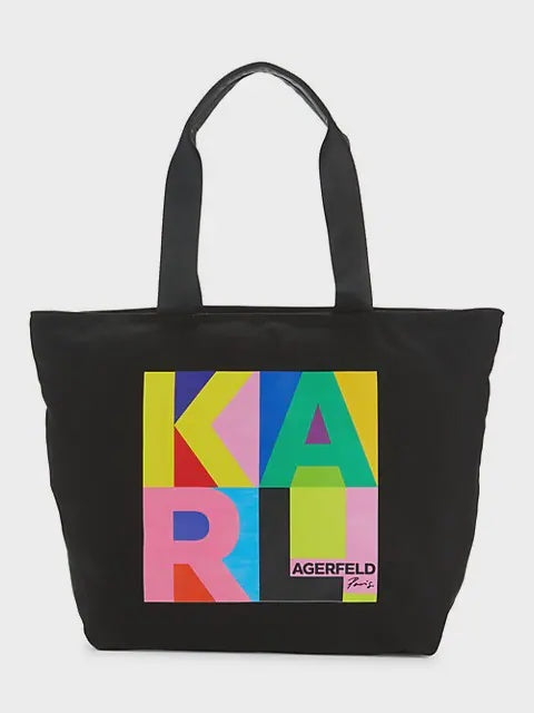 Karl Lagerfeld Paris Kirsten Colour Logo Tote