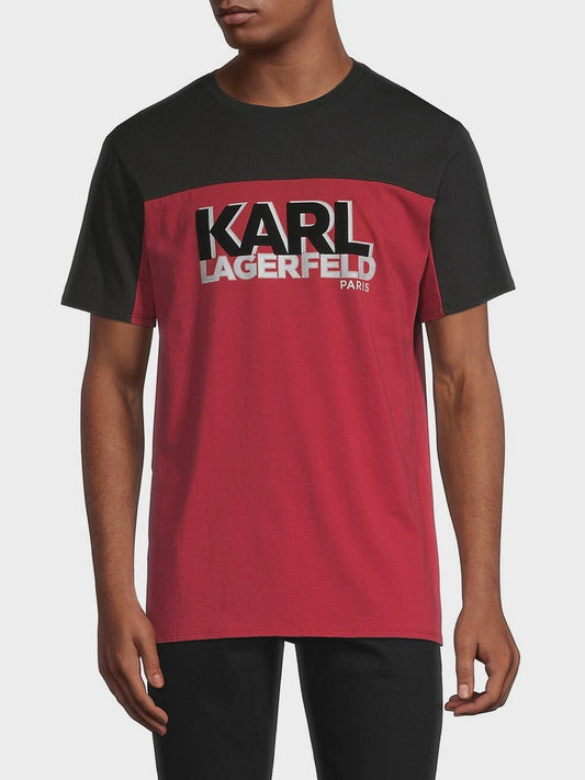 KL Paris Colorblock Logo T-Shirt