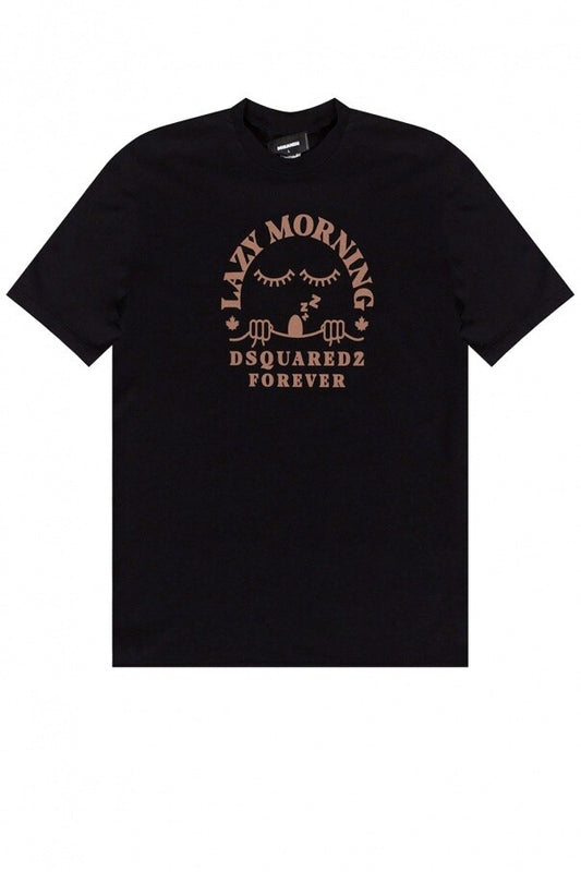 DSQUARED2 FOREVER T-SHIRT WITH LOGO