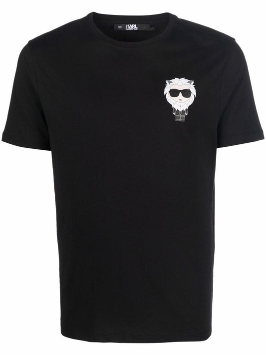 Karl Lagerfeld Leo logo-print T-shirt