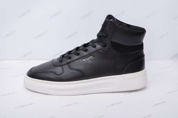 Mallet Men's Black Hoxton Mid Top Sneakers – Elementarystores