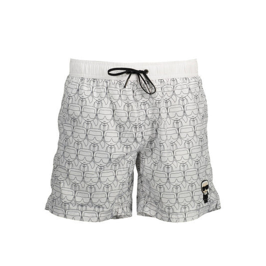 Karl Lagerfeld K/Ikonik All-Over Artwork Boardshorts