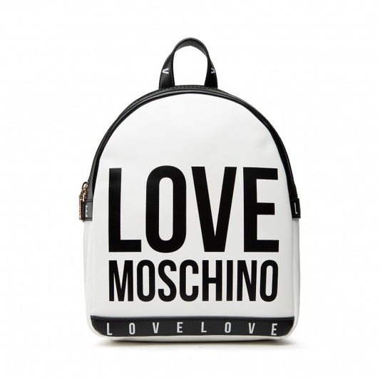 Backpack LOVE MOSCHINO Bianco