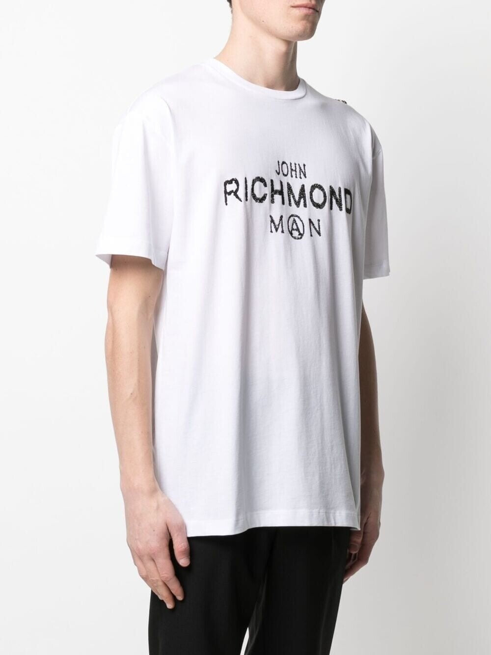 John Richmond logo Man print T-shirt