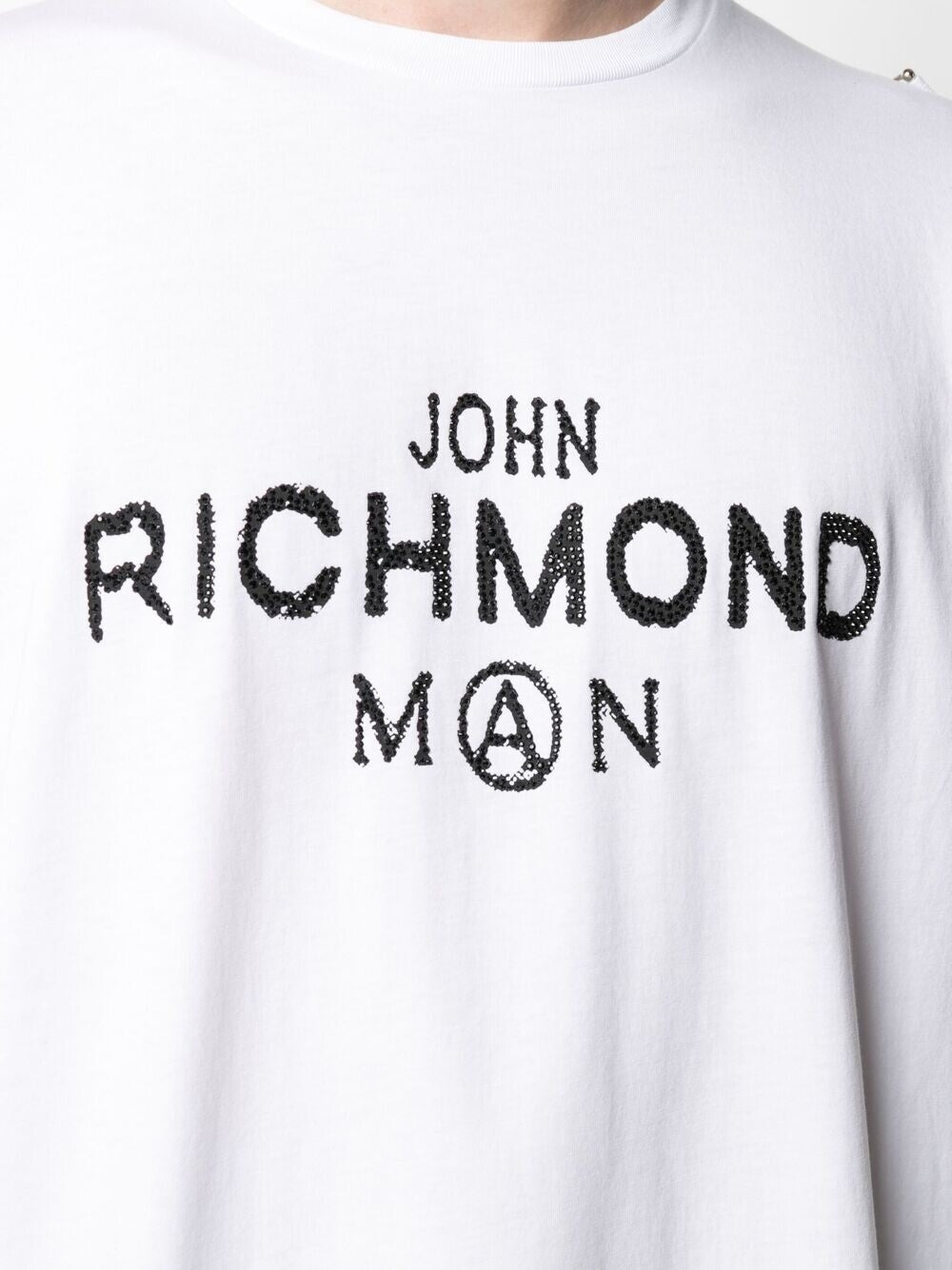 John Richmond logo Man print T-shirt