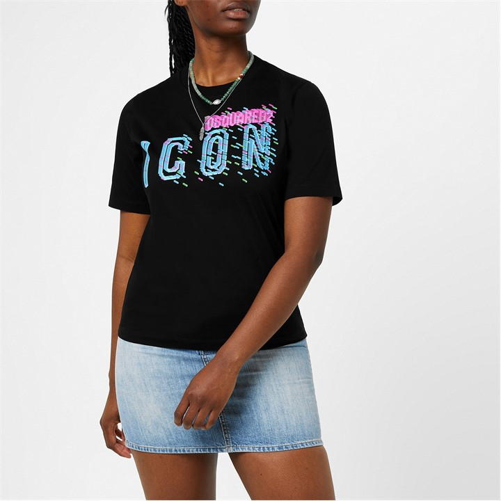 DSQUARED2 Icon Pixelated T Shirt