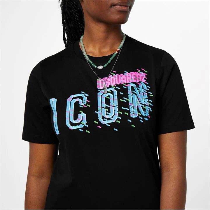 DSQUARED2 Icon Pixelated T Shirt