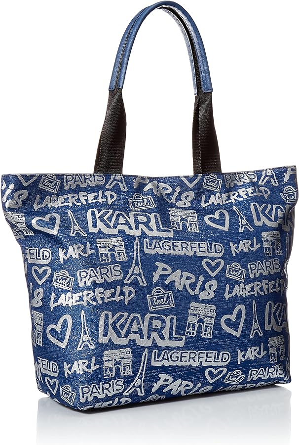 Karl Lagerfeld Paris Amor Patch Logo Tote