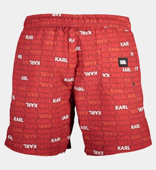 Karl Lagerfeld Red Swimshorts