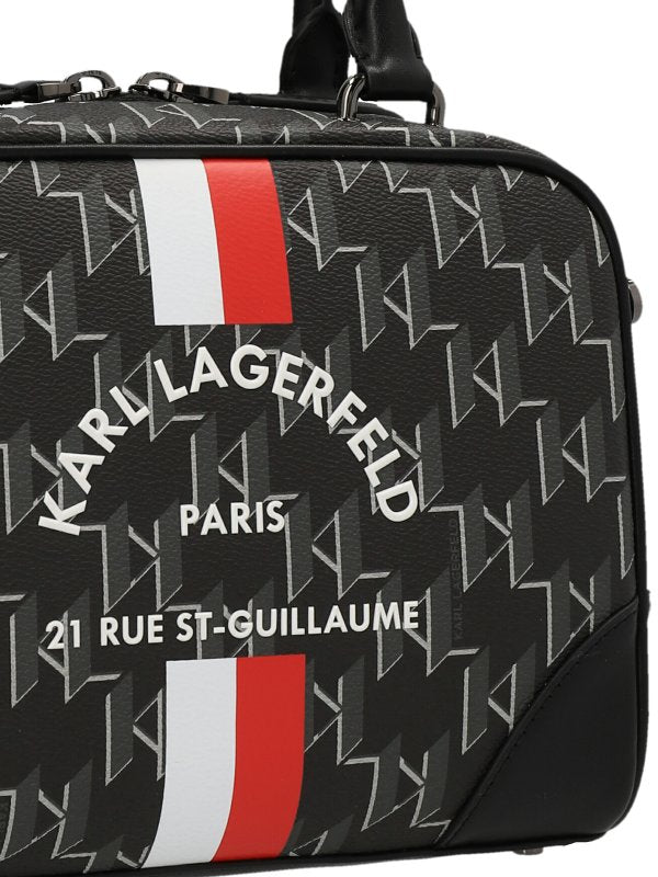 Rue st-guillame monogram bowling handbag