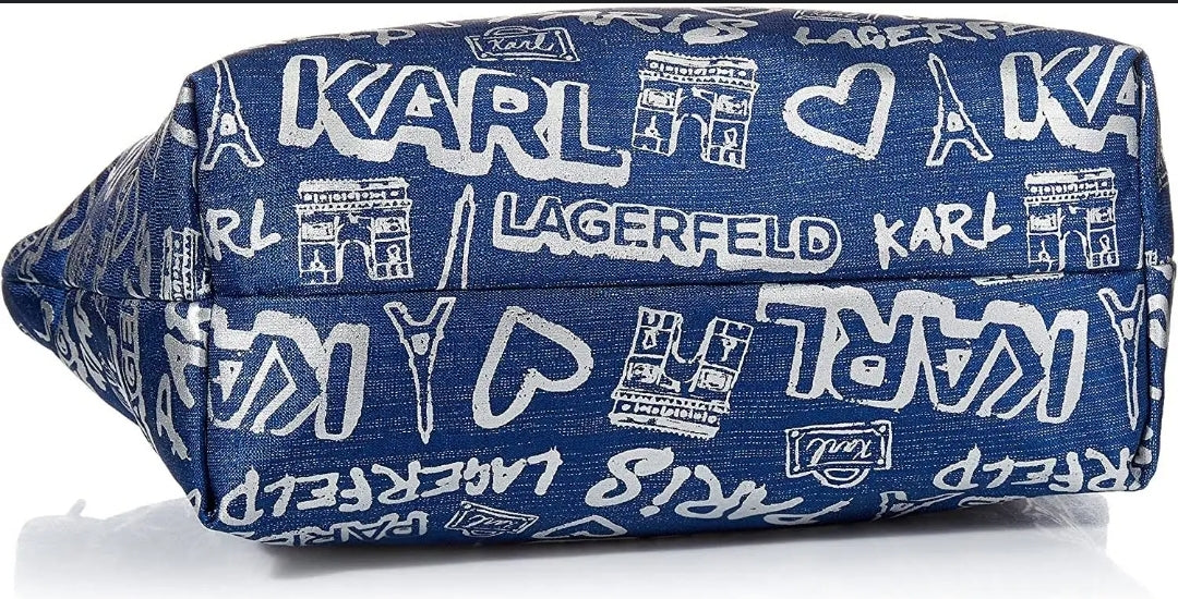 Karl Lagerfeld Paris Amor Patch Logo Tote