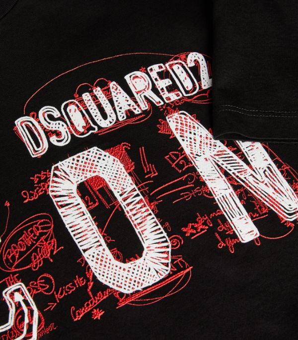 Dsquared2 Scribble Cool Fit T-Shirt