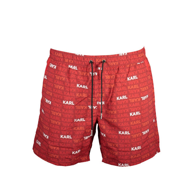 Karl Lagerfeld Red Swimshorts