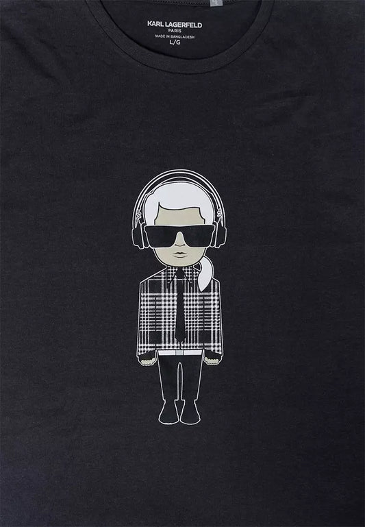 KARL LAGERFELD PARIS Plaid Blazer Tee