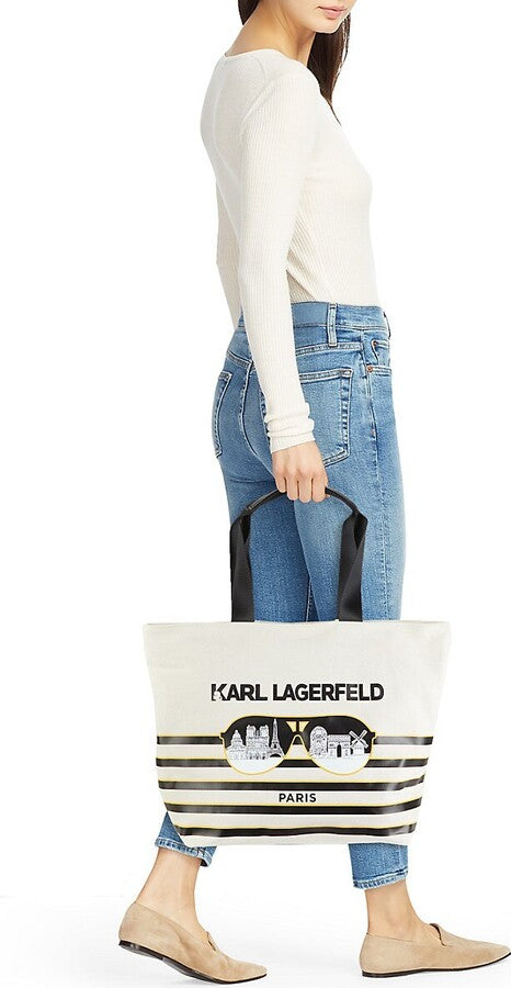 Karl Lagerfeld Paris Kirsten Line Logo Tote