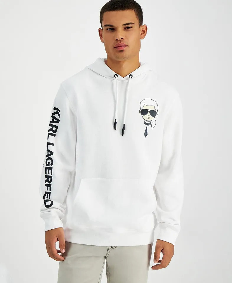 Karl Lagerfeld Paris Logo Hoodie