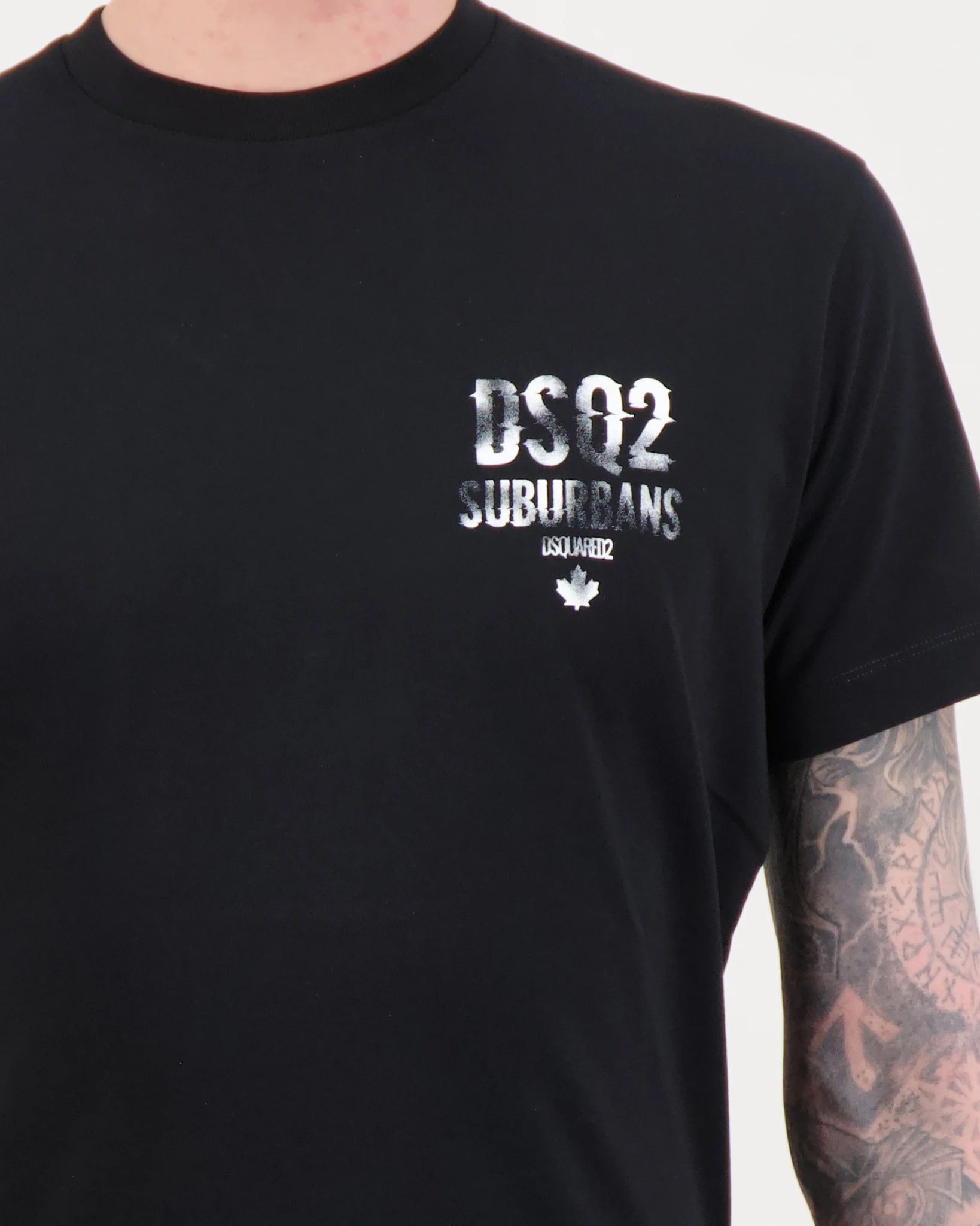 13万円 DSQUARED2 FASHION WESTERN SHIRT 50 DSQUARED2 Suburbans T-Shirt Black – Elementarystores